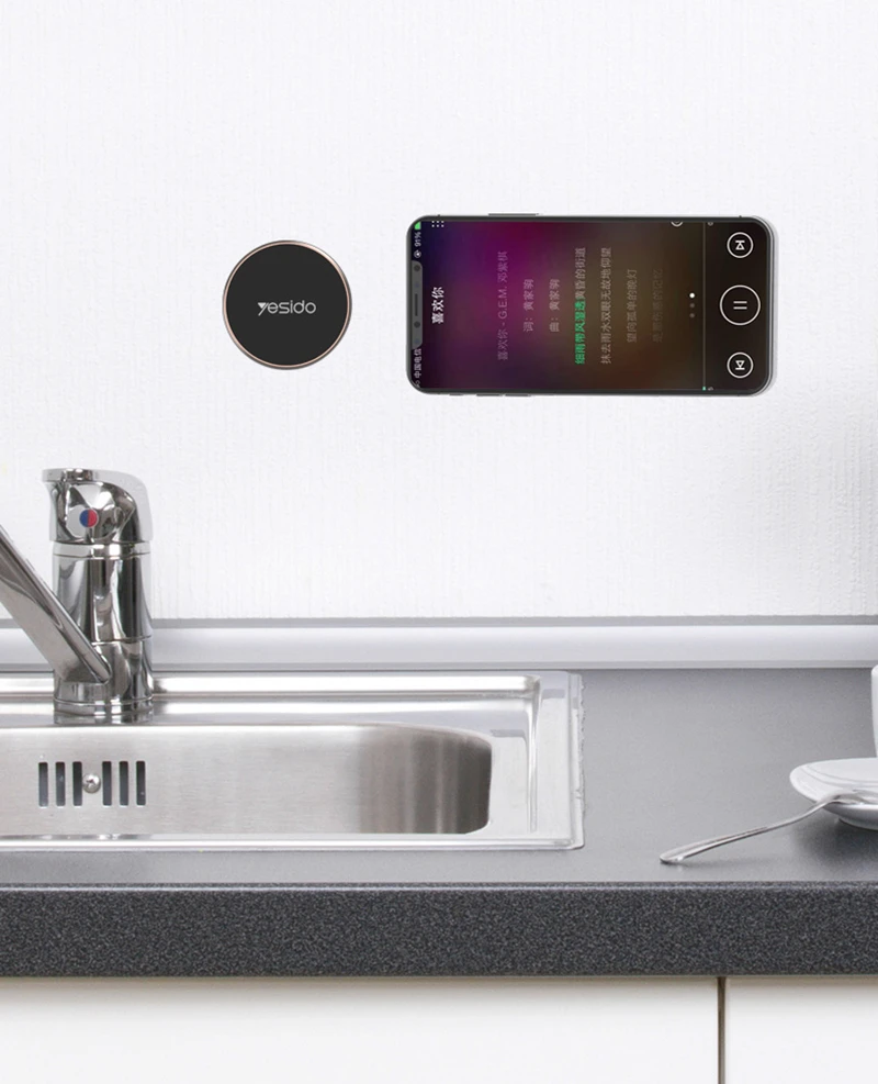 Yesido معدن صغير سيارة حامل هاتف مغناطيسي وحدة التحكم المركزية سيارة الملاحة لاصق حامل سوبر الحاملة حامل جديد 2025