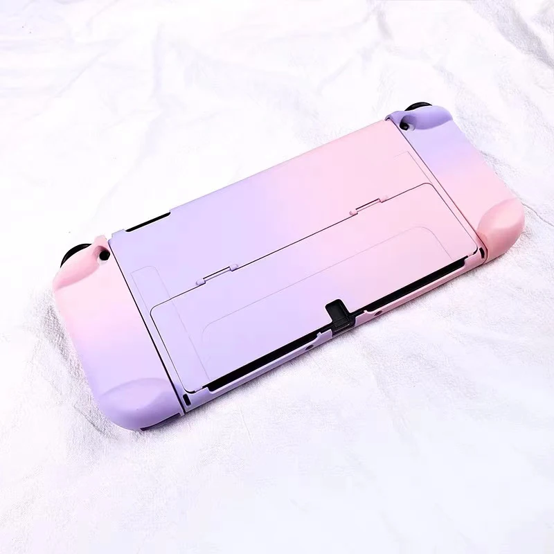 

Gradient Color Case for Nintendo Switch OLED Console Hard PC Protective Cover for NS Switch OLED Joy-con Console Accessories