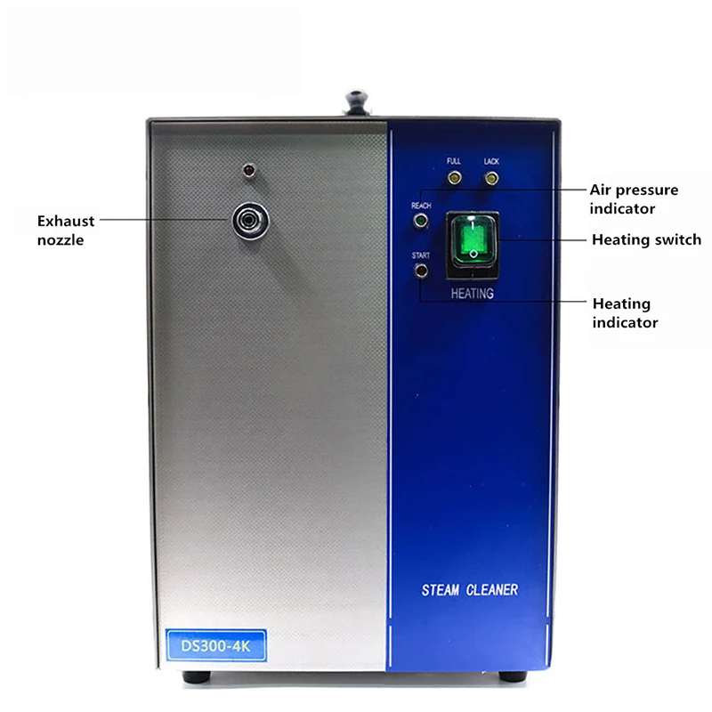 Multipurpose 2100w Stainless Steel Steam Jewelry Cleaner Cleaning Machine Professional