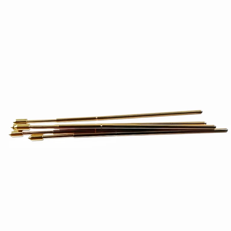 20/100PCS PAL50-E2 Frühling Test Sonde PAL50-E Test Pin Test Werkzeug 27,8mm 0,68mm Gold Nadelspitze dia 0,90mm Pogo Pin PL50-E PL50-E2 – Detail 7