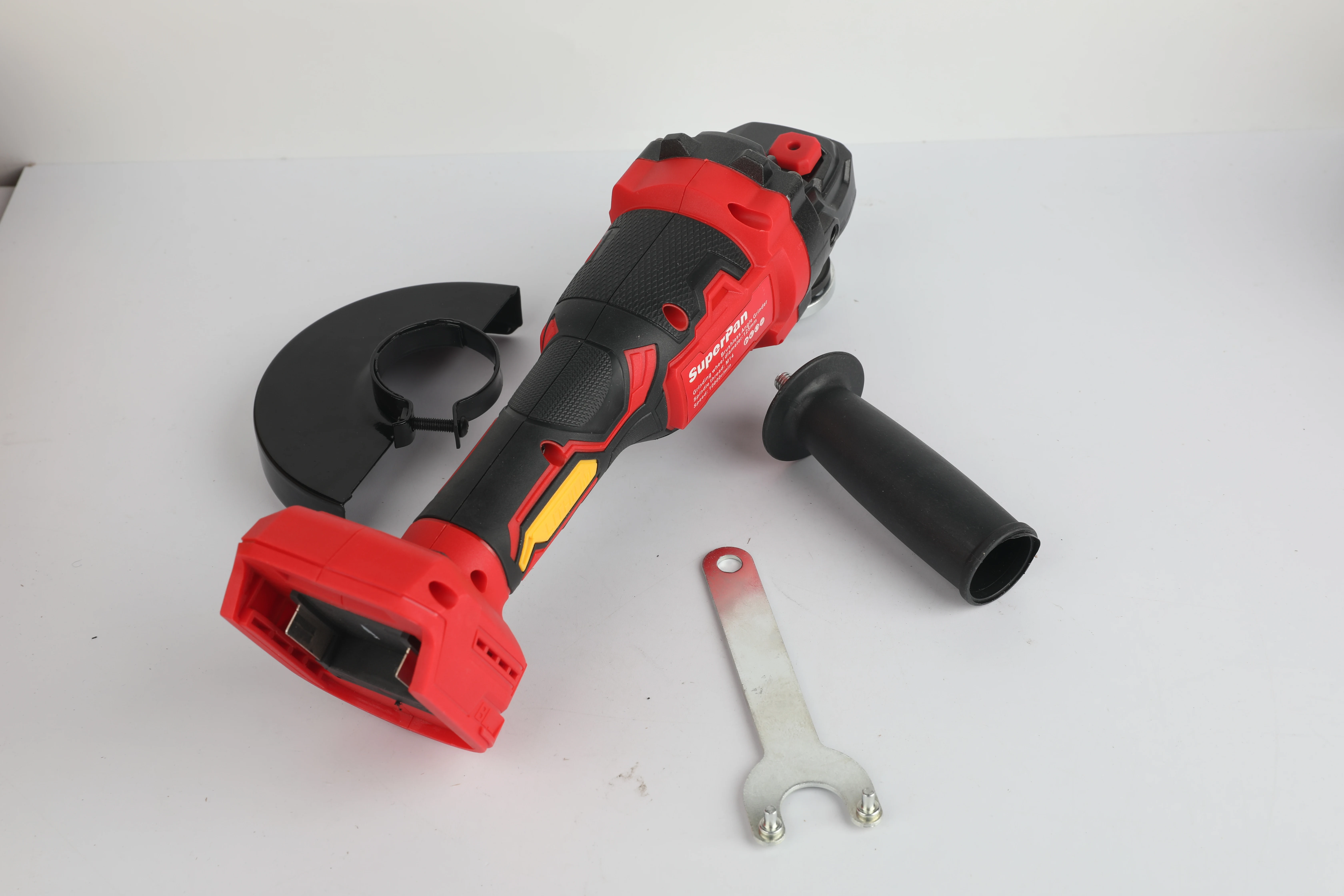 

Cordless Angle Grinder, Brushless Motor, 125mm, Ideal for Metal/Stone Work, DIY & Repair，For makita Battery