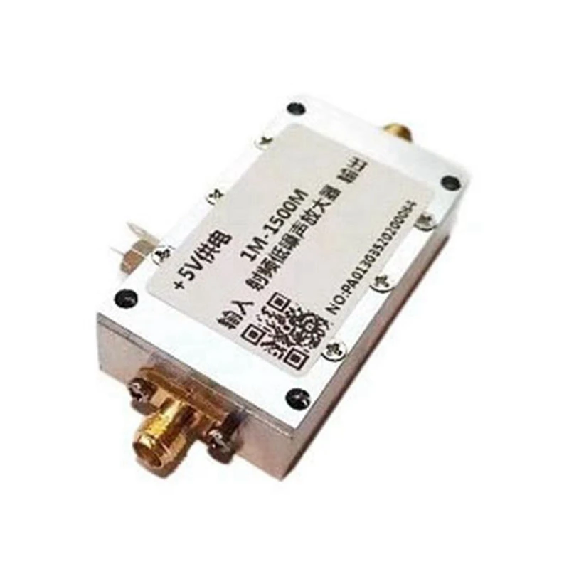 

1MHz-1.5GHz 40dB RF Low Noise LNA Amplifier for FM Radio UHF VHFJAS