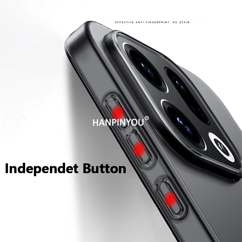 حافظة رفيعة للغاية وشفافة غير لامعة لهاتف OPPO Find X9 Pro X8 X7 Ultra X8s Plus غطاء خفيف الوزن مضاد لبصمات الأصابع غلاف PP #2