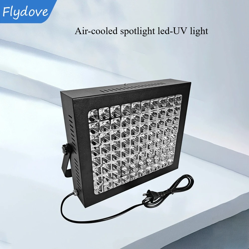 365nm 395nm 405nm Air Cooled UV Curing Lamp Portable High Intensity LED Spotlight for Resin Adhesive Ink Green Oil