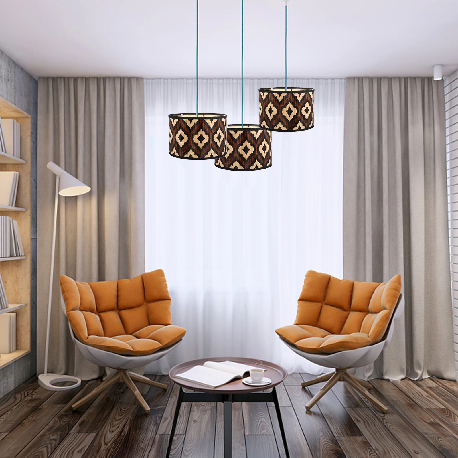

Durable Lampshade Rustic Pendant Only Home Decoration Farmhouse Shades Decorations Warm Atmosphere