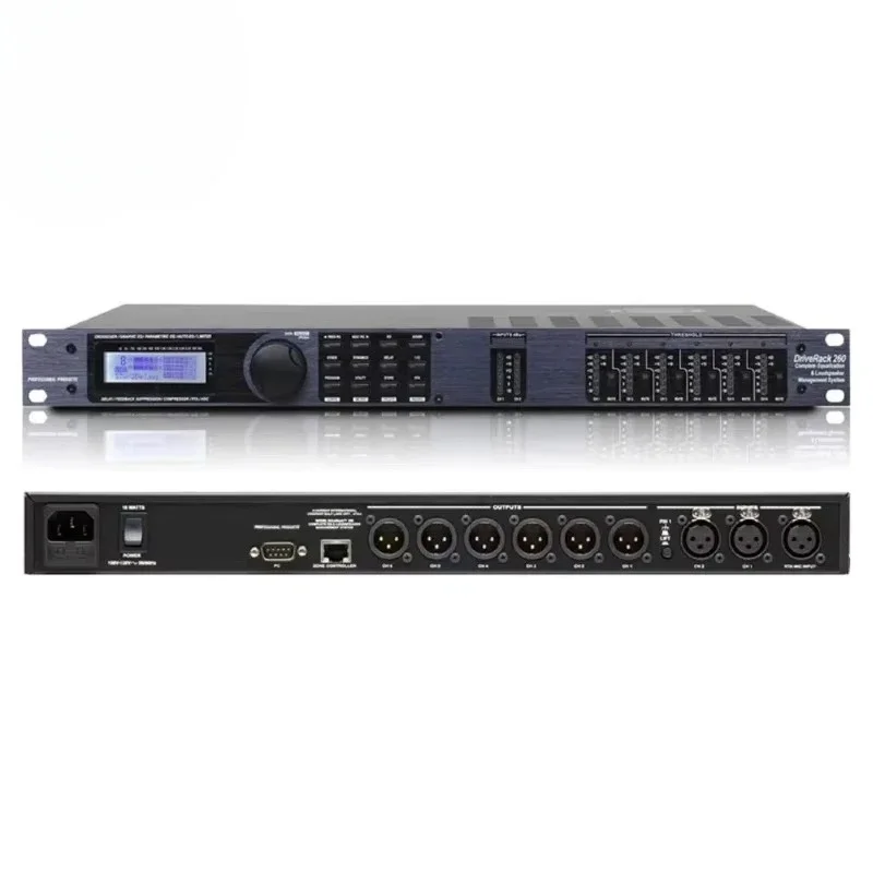 DBX260 Audio Processor Drive Rack Dbx Driverack 260 PA Processor Audio Dsp Digital Audio Speaker Management Processor