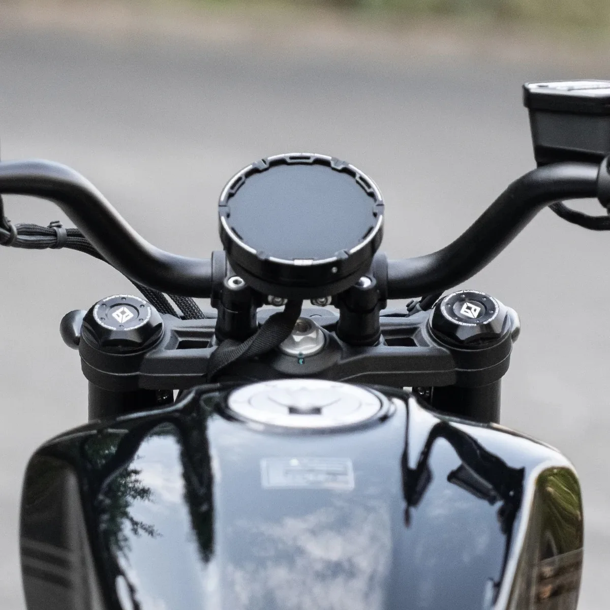 Aluminium Front Damping Protective Decorative Motorcycle Controls Steering Column Shock Absorber Cover for Benda Rock 707 BD 707