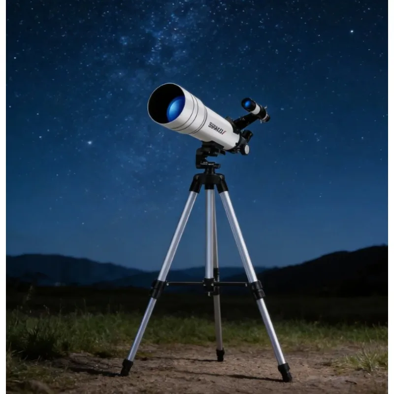 F40070M Astronomical Telescope 70MM Large Aperture 200X HD Zoom Professional for Stargazing Moon Nebula Bird Watching Outdoor