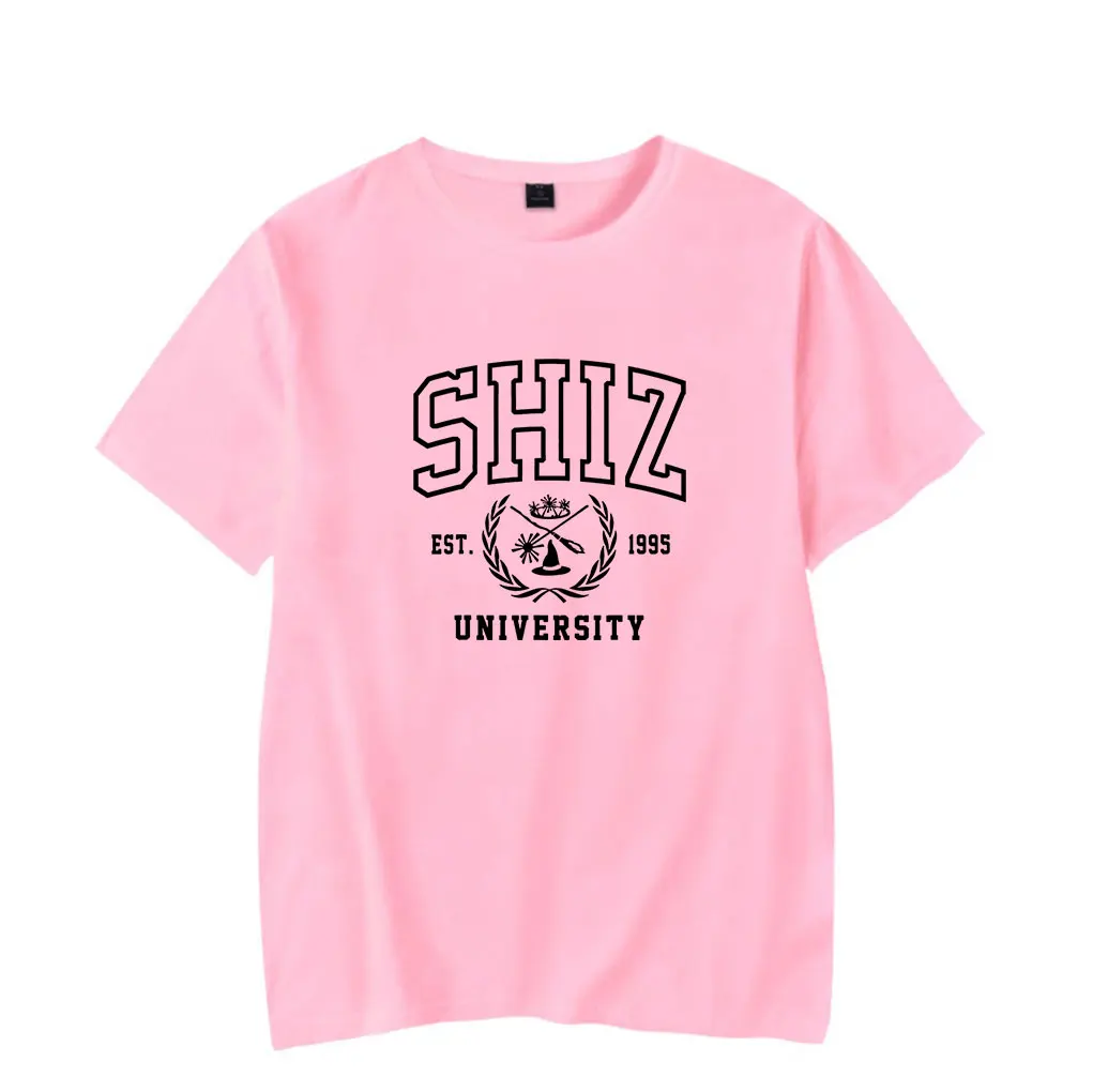 Shiz University tshirt Changed For Good tshirt  Wicked  tshirt Casual Short Sleeve T Shirt men/women novelty  tops