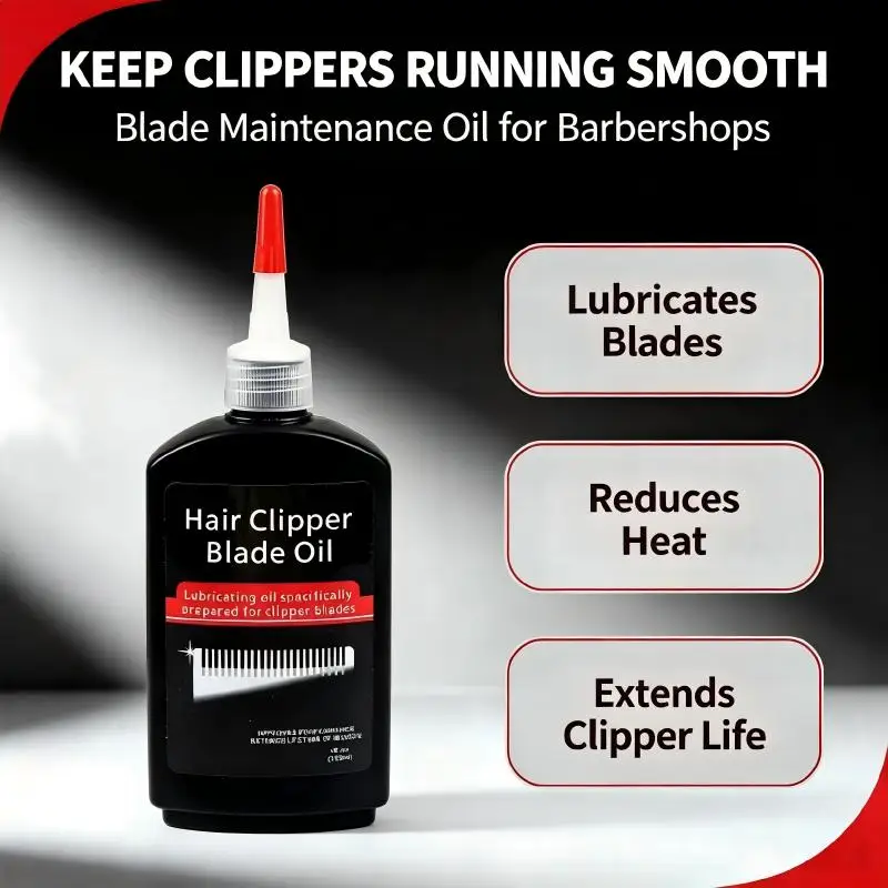 2026 Hair Clipper Blade Lubricating Oil For Electric Trimmer Shaver Reduce Friction Barber Salon Hair Cutting Maintenance