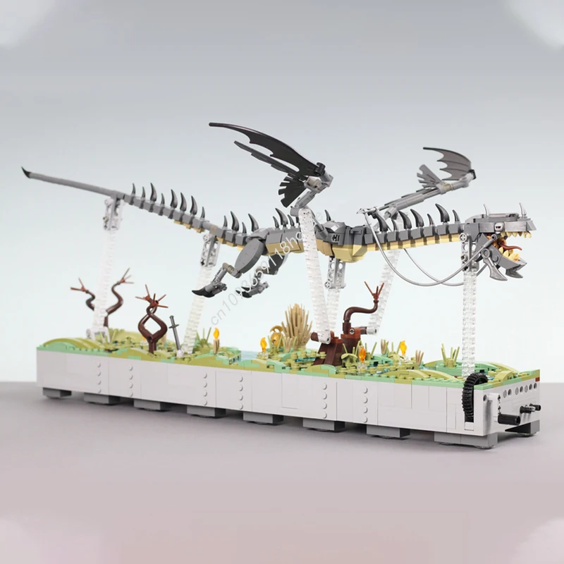 1288 Uds. MOC vuelo sobre las maravillas nan modelo bloques de construcción montar idea arquitectura juguetes Modular regalos de navidad