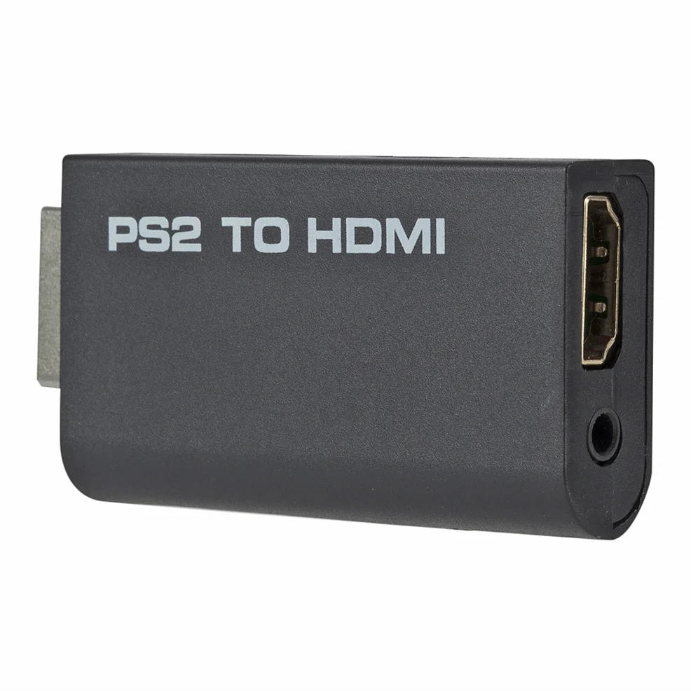 PS2 To HDMI Audio Video Converter Adapter 480i/480P/576i 3.5มมสำหรับ PS2จอแสดงผลโหมด