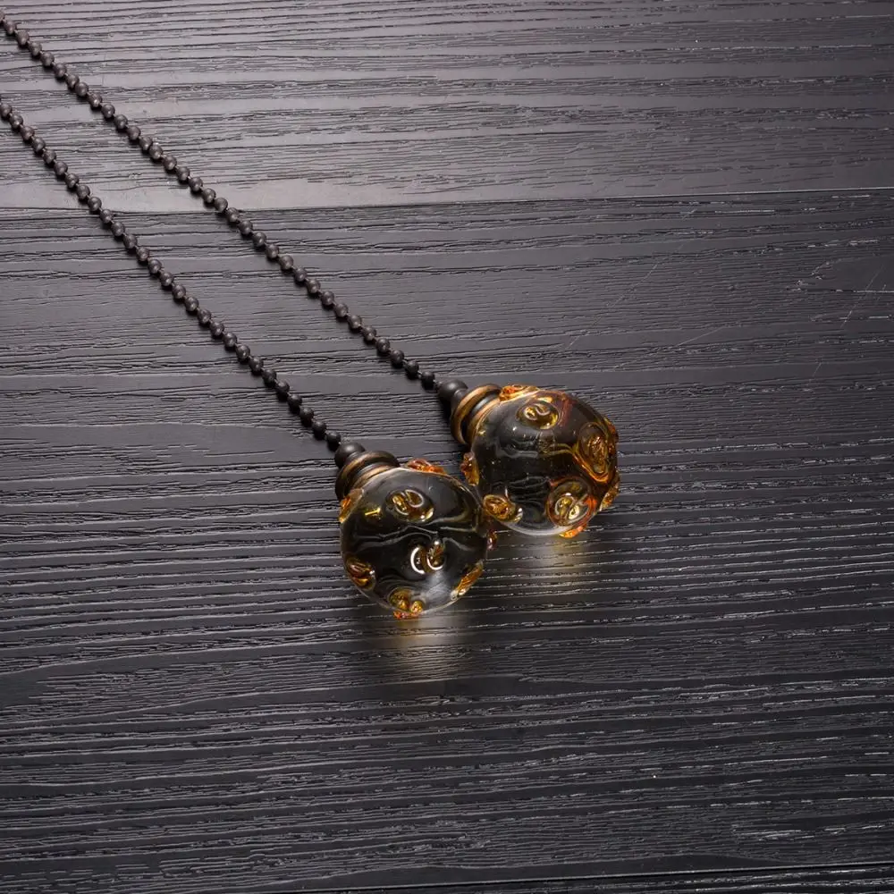 Ventilatore decorativo per bagno decorativo per ventilatore a soffitto Catena di cristallo Catena di cristallo Stile di cristallo Maniglia per cavo a catena di trazione in stile cristallo