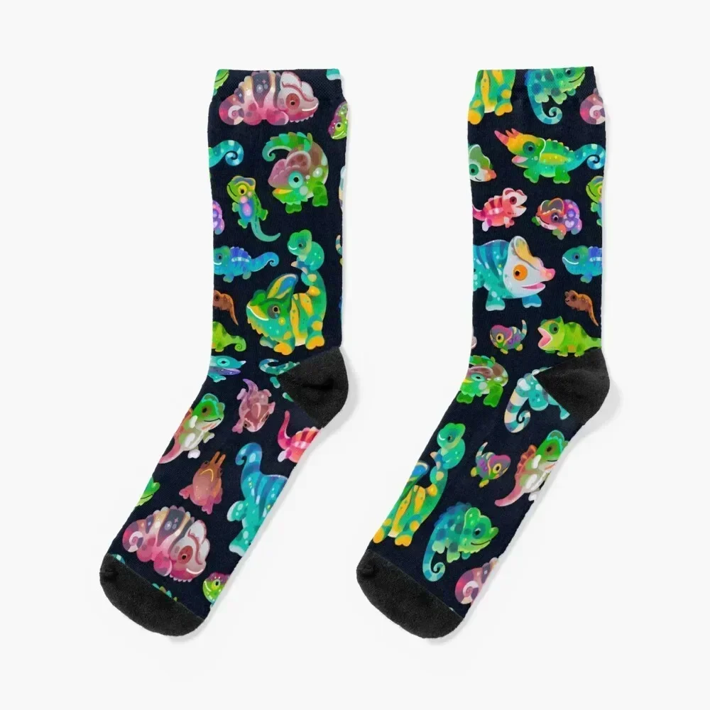 Chameleon Socks gift sheer Thermal man winter Socks Male Women's