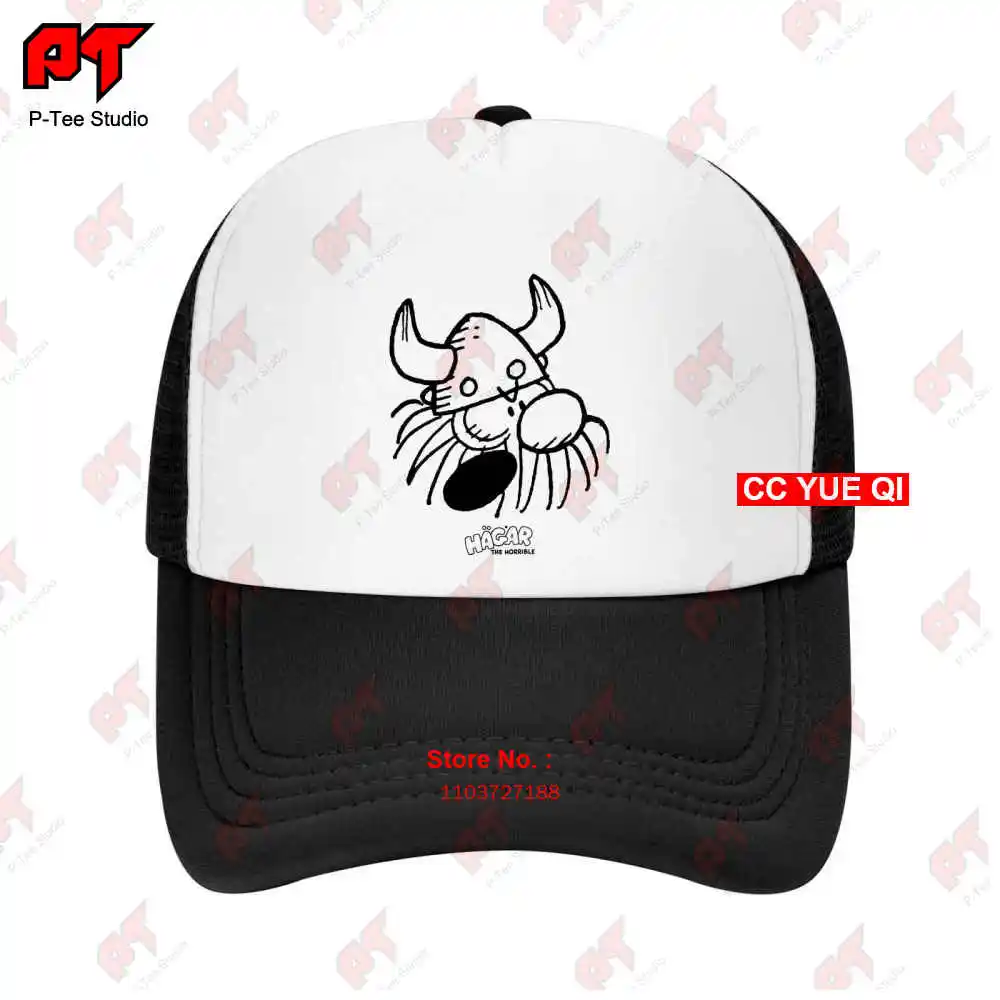 Hagar The Horrible Hagar Head Baseball Caps Truck Cap 38X1