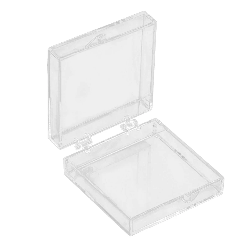 Artificial Press On Storage Box,Empty Clear Tips Display Storage Box for False Nails Art Tools