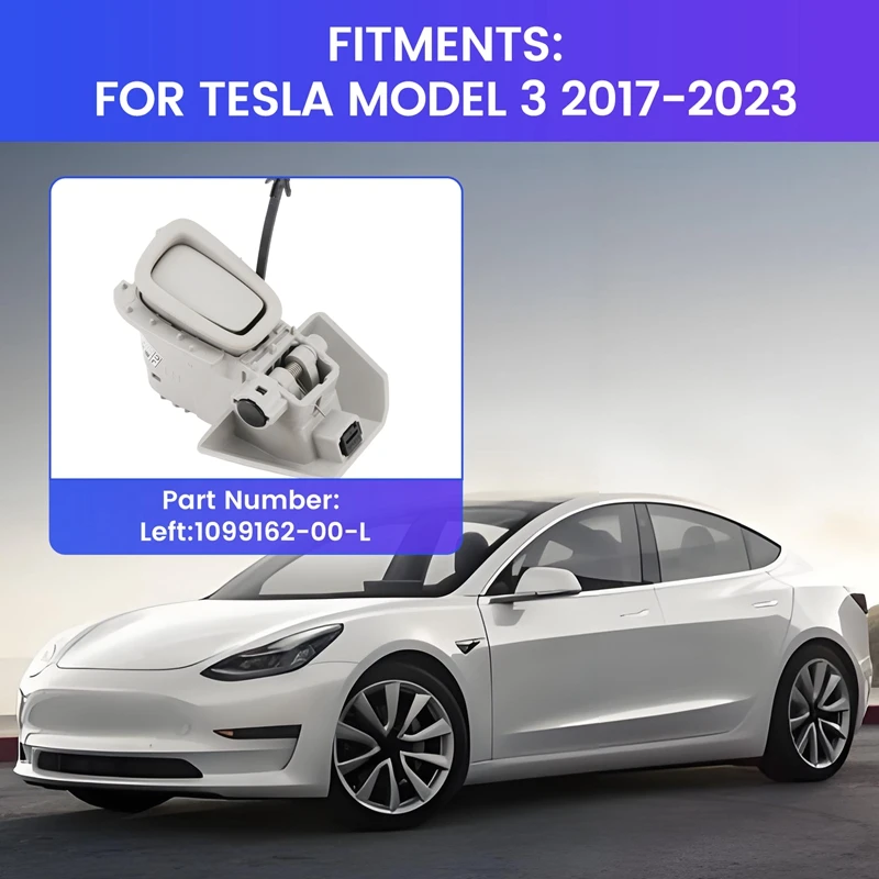 1 قطعة سائق السيارة الجانب الخلفي الداخلية سقف خطاف تعليق المعاطف الجمعية ل تسلا نموذج 3 2017-2023 #4