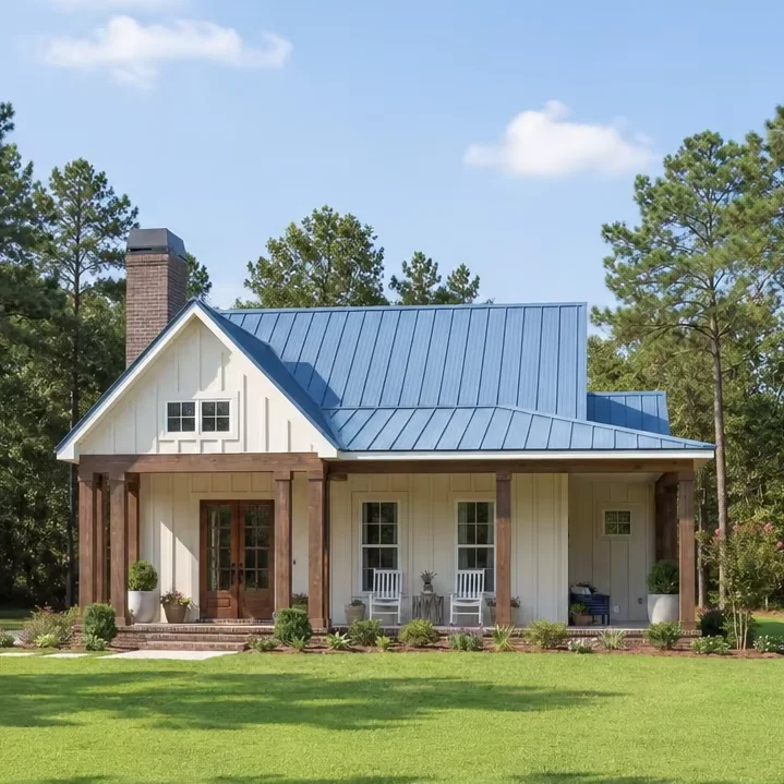 Hot Sale Modern Warm Durable Single Family House Detached Prefab House for Living