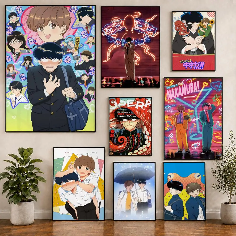 Manga Go for It N-Nakamura Romance Poster PVC HD Selbstklebend Modernes Poster Heim Büro Wohnzimmer Esszimmer Wanddekoration