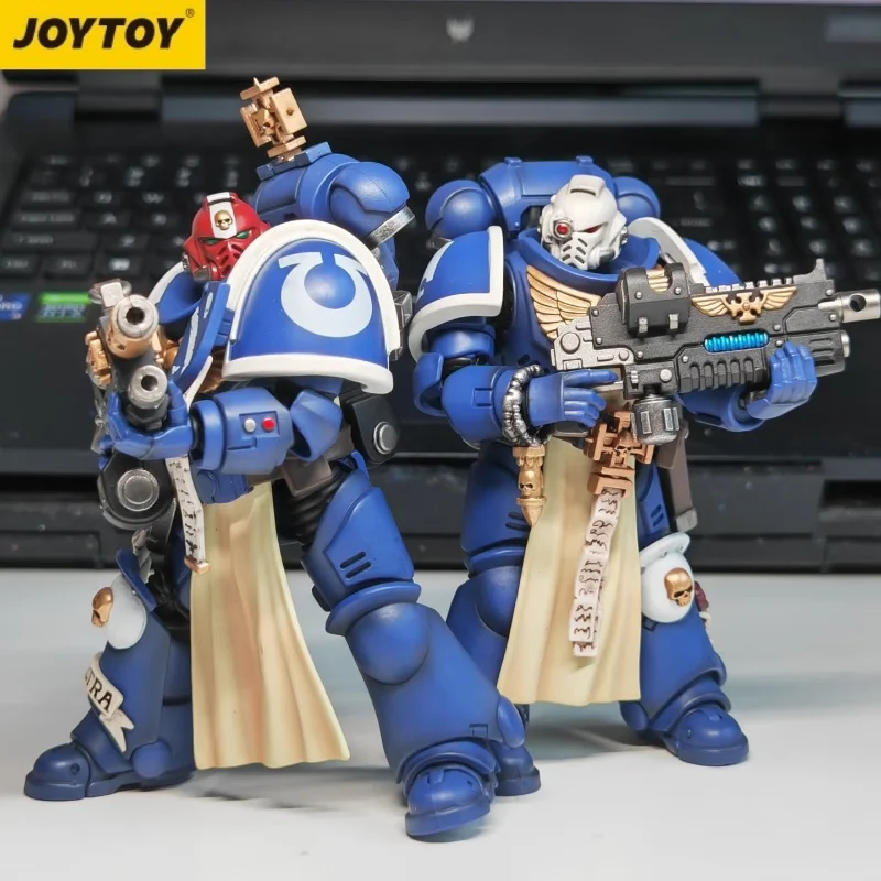 

Joytoy 1/18 Action Figure 40k Ultramarines Sternguard Veteran Anime Model Toy Collectible Handmade Artwork For Fans