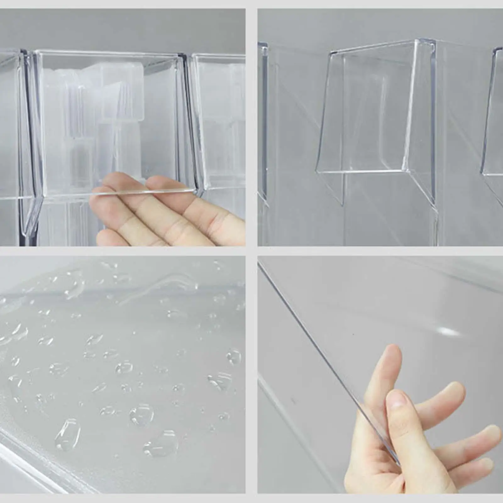 Transparent Magazine Rack Desk File Stand Document Rack Display Stand Office Supplies Magazine File Holder for Desk Home Office