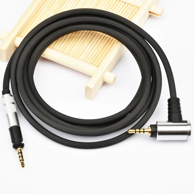 Para sennheiser hd598 hd558 hd559 hd518 hd560s fone de ouvido substituição cabo 3.5mm 2.5mm estéreo baixo áudio cabo 2.5/4.4mm equilíbrio