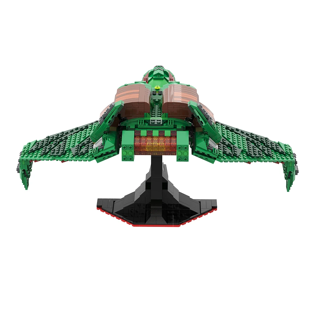 MOC Space Trek Klingon Bird of Prey Building Blocks Movies Star Bricks Sets Children Toys Birthday Gift DIY Model Adult Decora