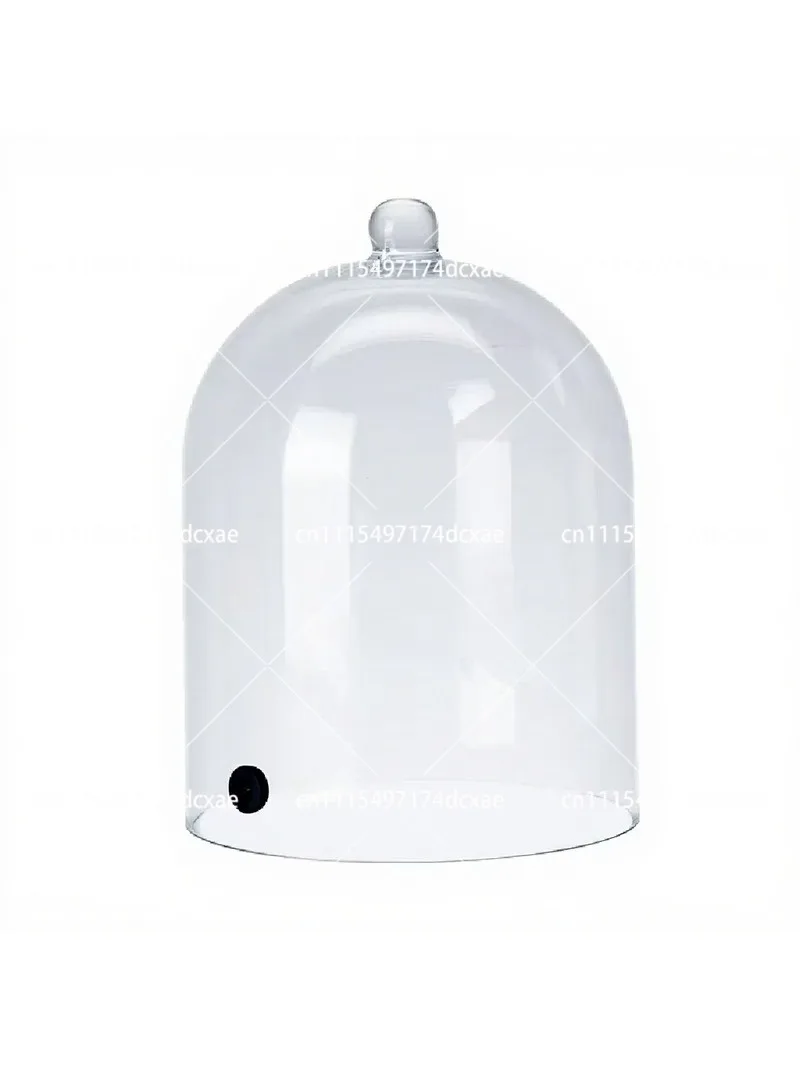 Clear Acrylic Dry Ice Cover for Molecular Cuisine Artistic Food Display, Creative Smoke Dome Dish Cover