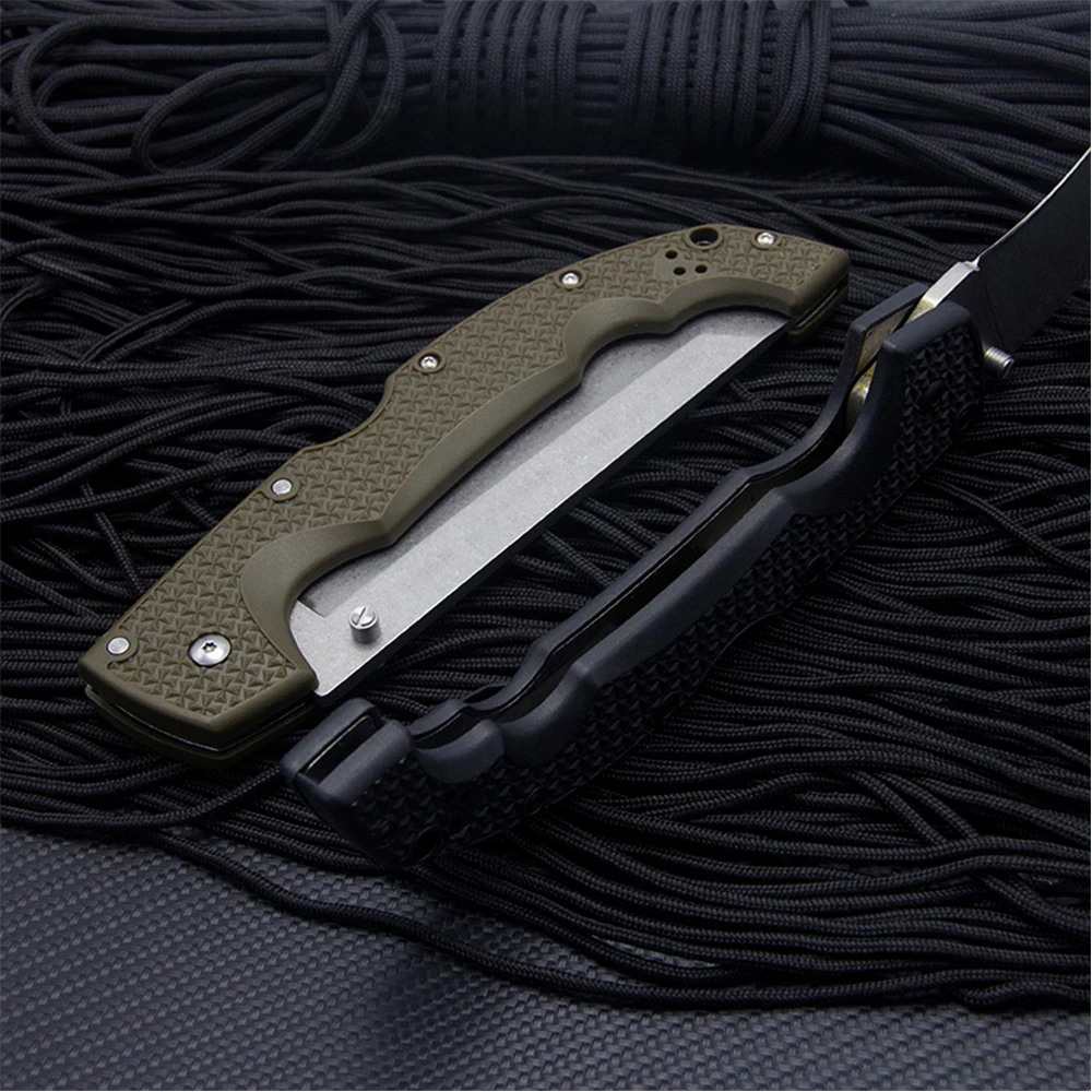 Voyager 12.26\'\' Large Multipurpose Combat Folding Knife 9cr18mov Blade Outdoor Military Survival Rescue Hunting Knives EDC Tools