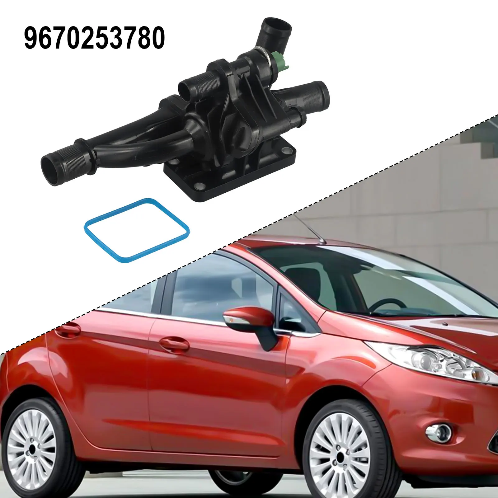

Новейшая распродажа, высококачественный термостат для Ford, Focus, Fiat, для Volvo, OEM, номер детали 1675627 , 9M5Q8A586BA, 9670253780