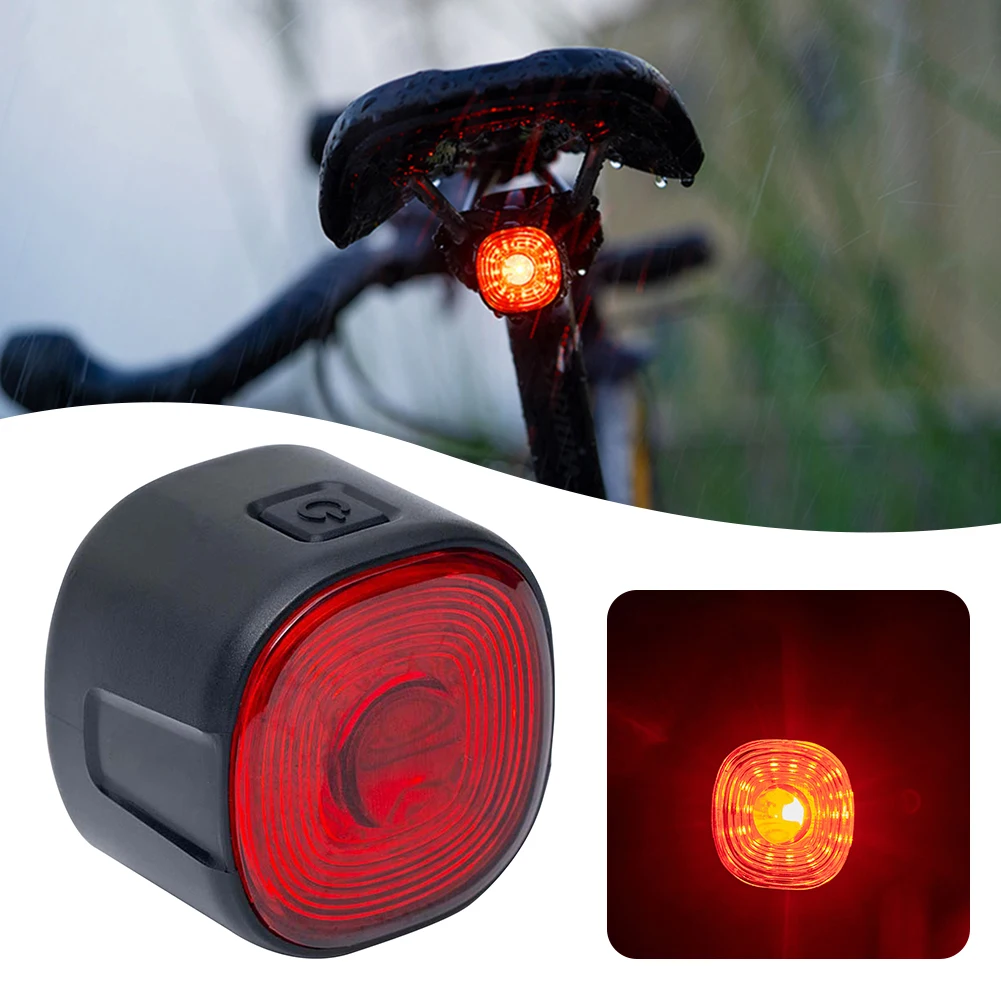 

Smart Bike Rear Light Type C USB Bike Tail Light Cycling Accessories