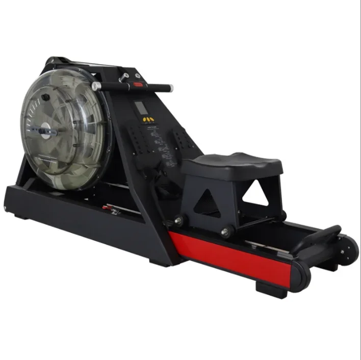 Máquina de remo de aire plegable, equipo comercial de entrenamiento de Cardio, resistencia al agua, gimnasio