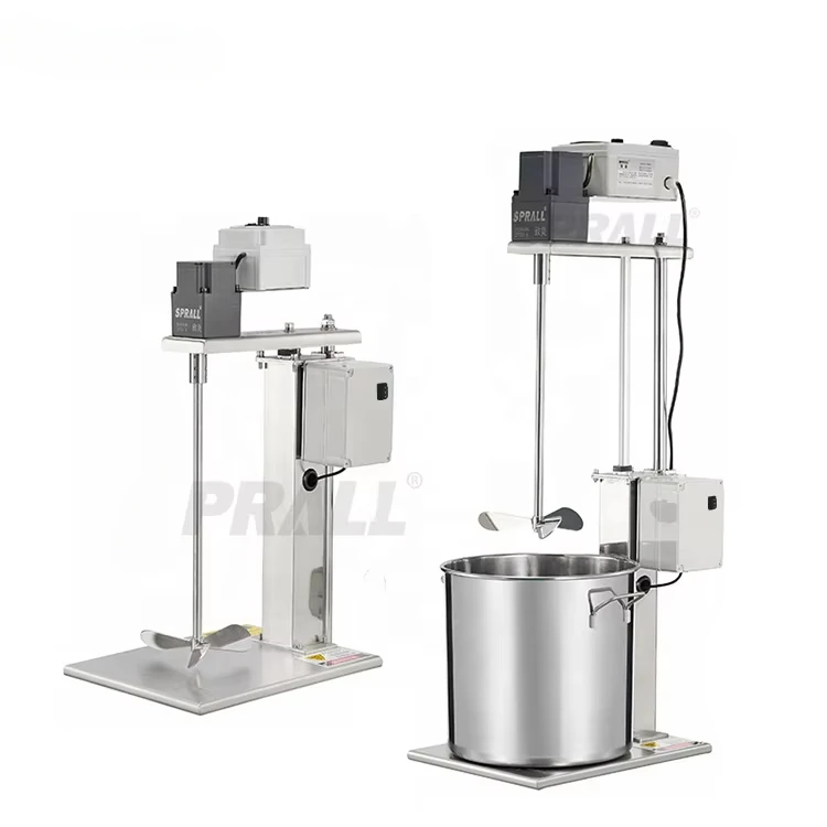 

Electric Lift Chemical Glue Food Paint Mixer Machine Agitator Liquid Mixer Blender Machine with Stainless Steel