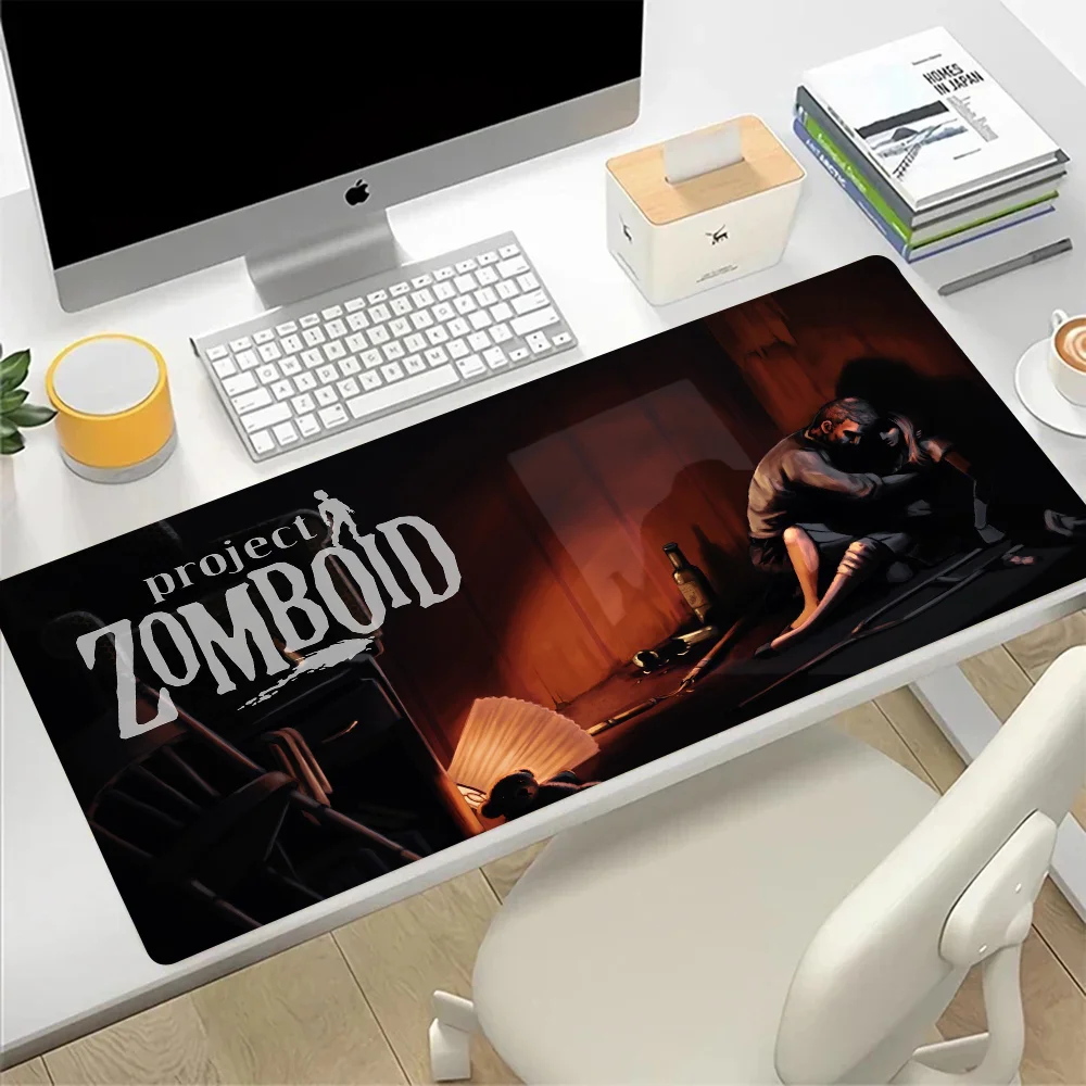 Project Zomboid Large Mouse Pad Gaming Mousepad PC Gamer Computer Office Mouse Mat XXL Keyboard Mat Desk Pad Laptop Mausepad