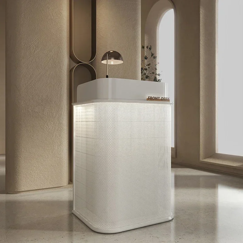 Small Office Room Reception Desk Study Balie Restaurant Reception Counter Beauty Salon Shop