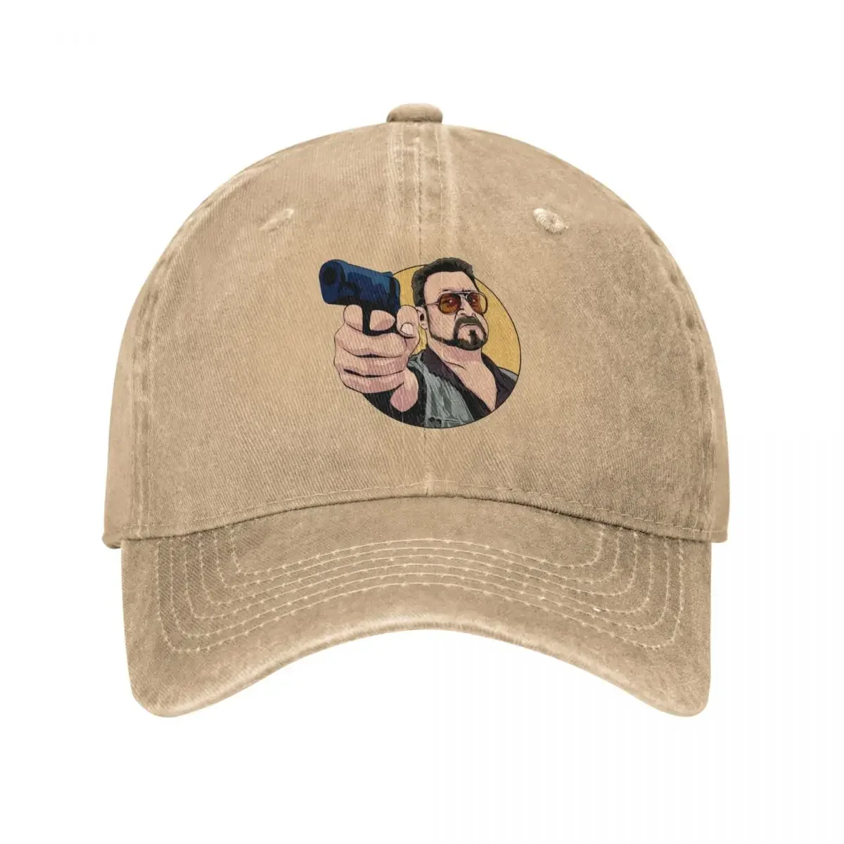 Mark It Zero The Big Lebowski Distressed Washed Casquette Baseball Caps Unisex Graphic Outdoor Summer Caps