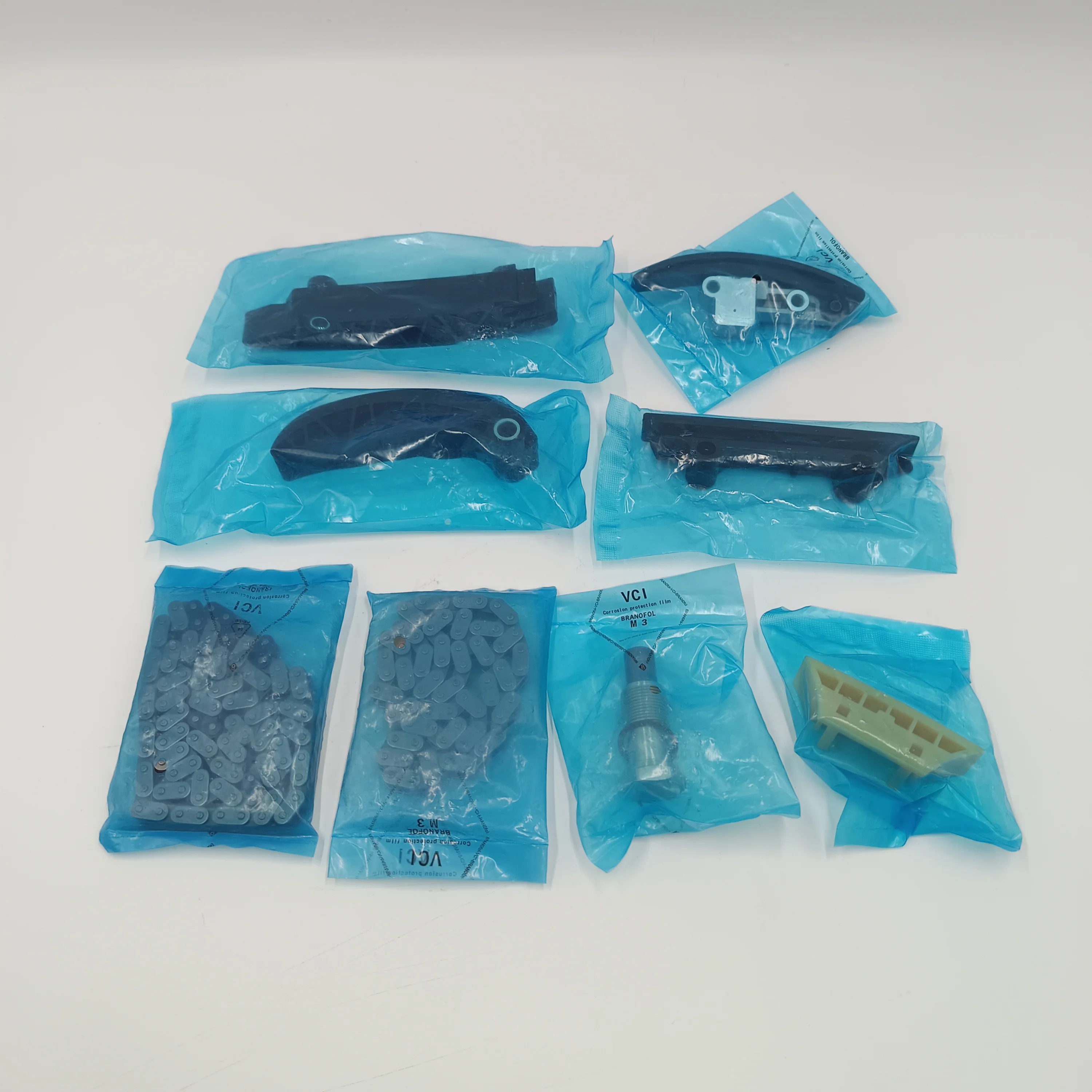 Kit guida catena di distribuzione 8 pezzi per Porsche VW Passat CC Touareg Audi Q7 3.6 VR6 FSI