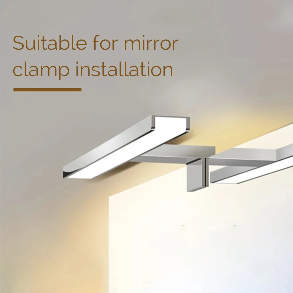 LED Mirror Light Bathroom Cabinet Lights 6000K Make-up Mirror Light Vanity Lighting Wall Lamps IP44