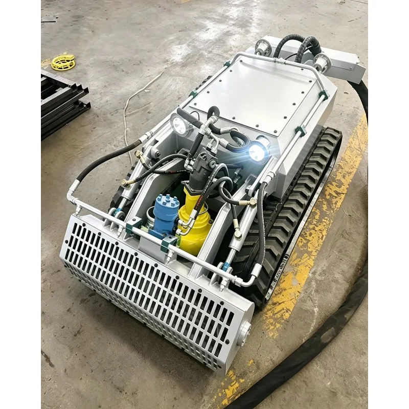 Crawler Sludge Cleaning Robot and Sediment Cleaning System, API Supported Underwater Dredging Robot for Urban Drainage Pipeline