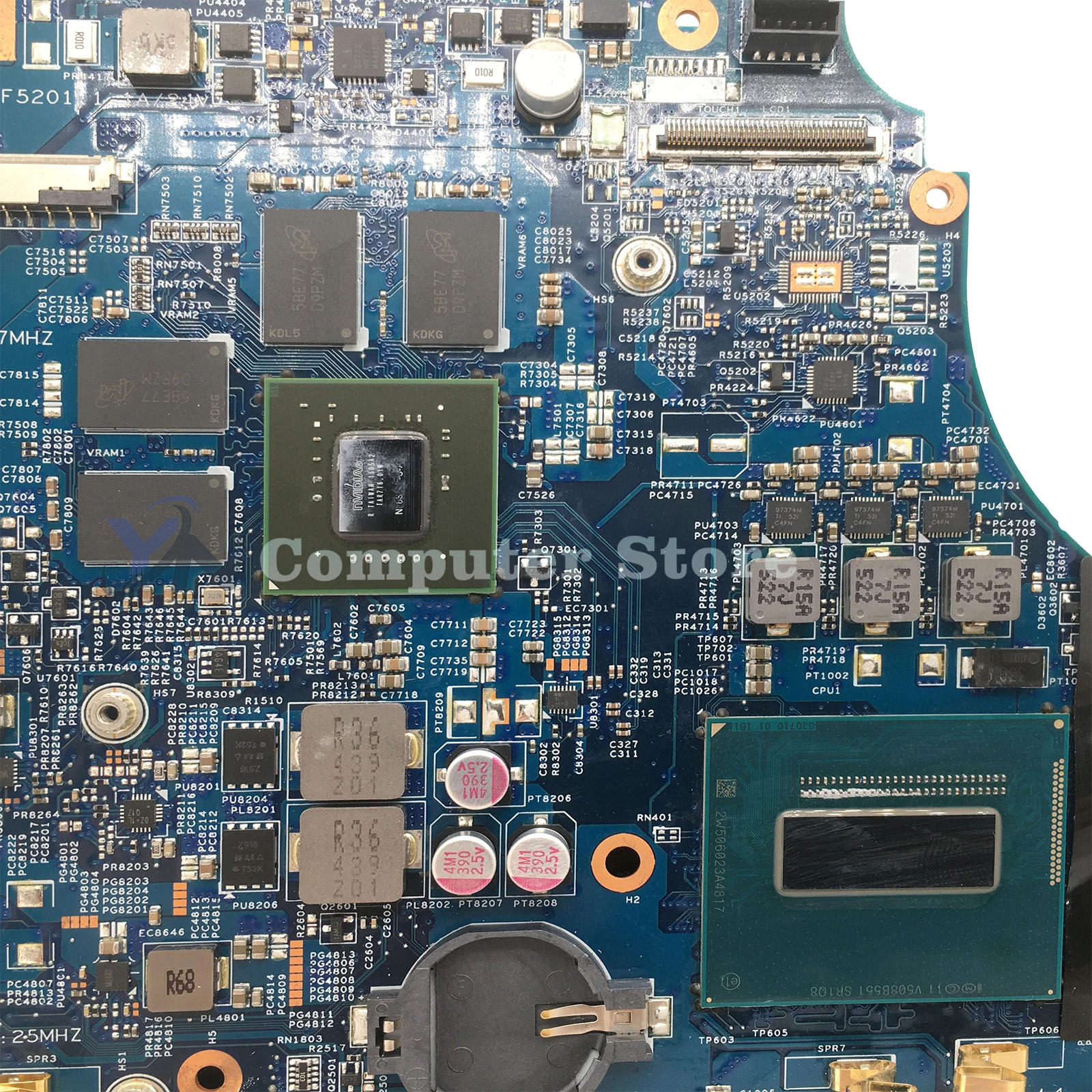 Imagem -06 - Placa-mãe do Portátil para Asus X450j 133201 122792 X450jb X450 X450jn X450jf Sv41jn i5 I74th Cpu Edp ou Lvds