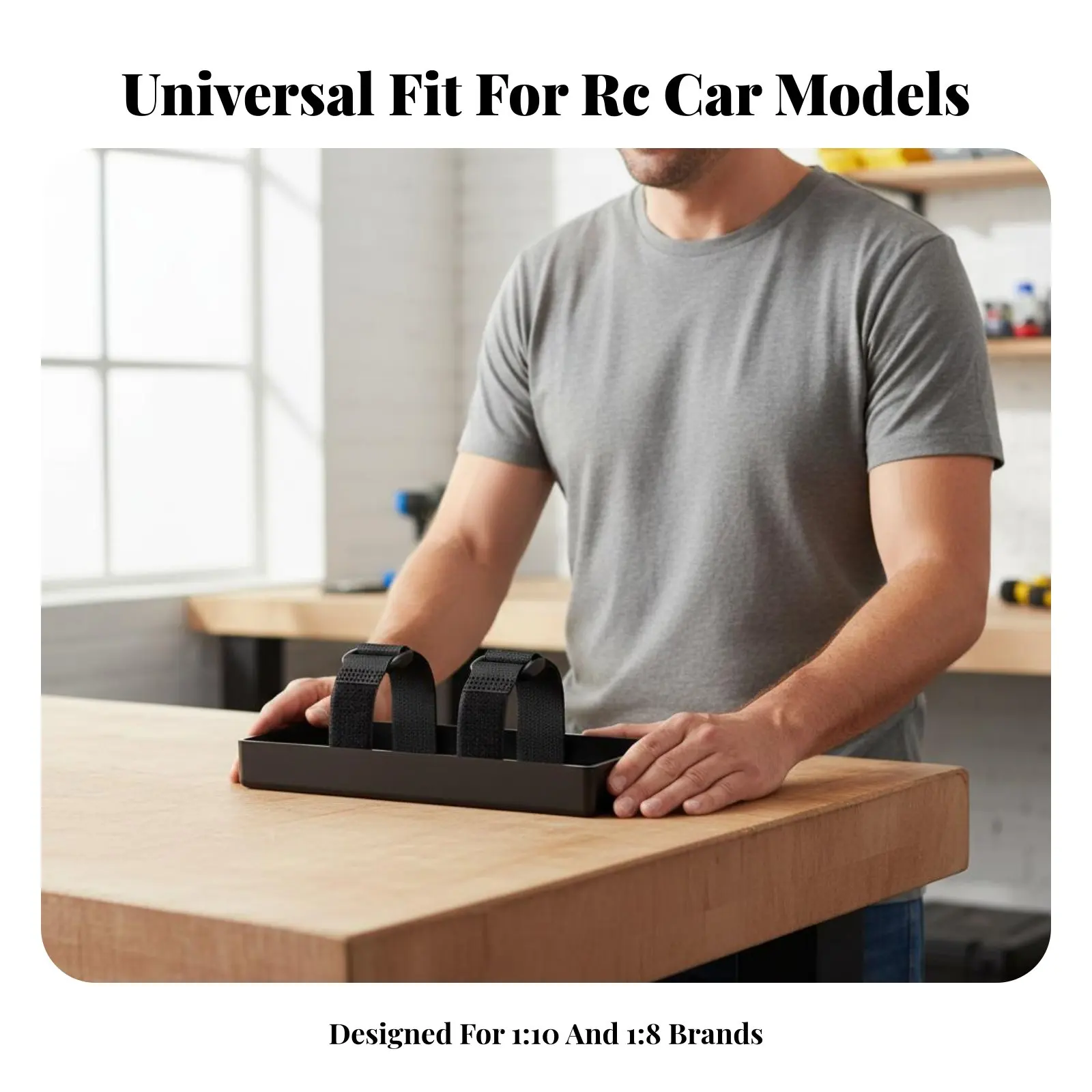 

Universal Battery Mount Brand Agnostic Universal Battery Tray Vehicle Accessory Lightweight Long-Lasting for All-Terrain