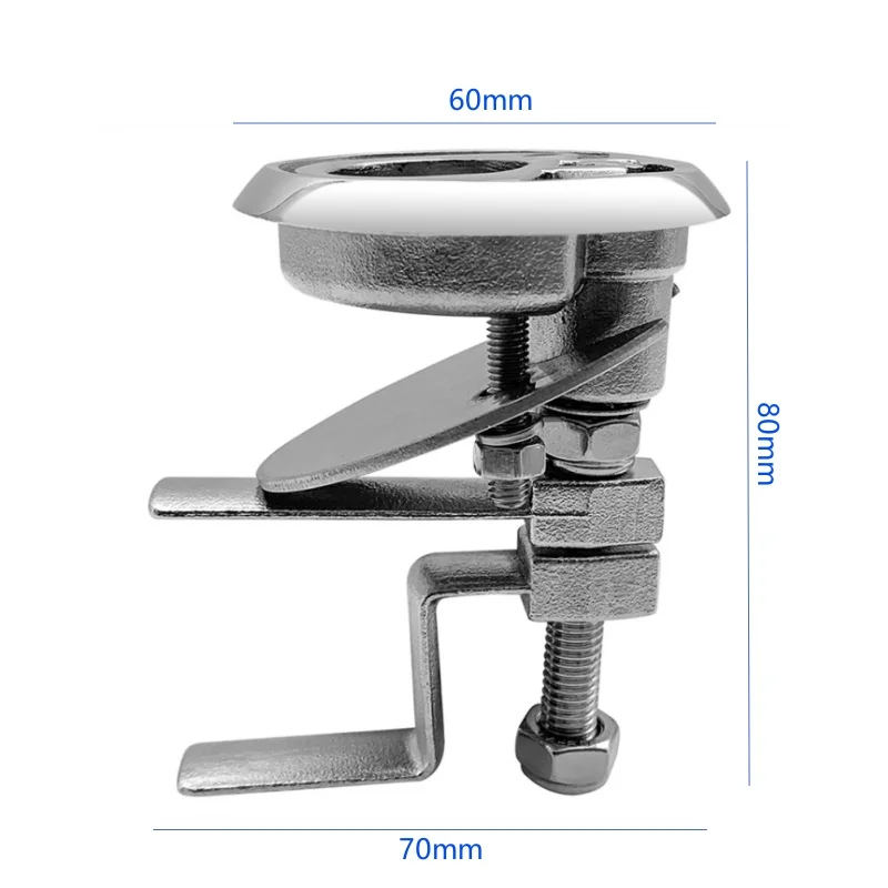 Red Dot Boat Cam Latch Turning Lock 316 Stainless Steel Boat Hatch Pull Boat Hatch Latches For Boats Yacht RV Craft