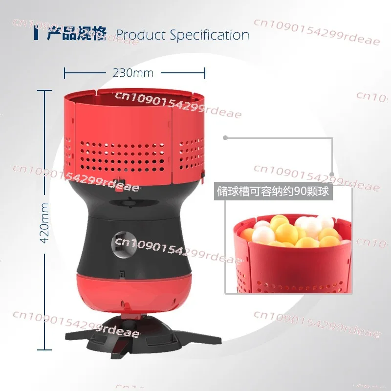 Table tennis tee automatic remote control electric sports training table table portable transmitter