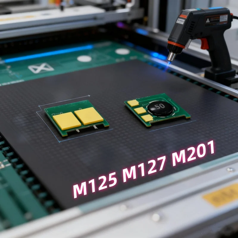 

10 шт. CF283X тонер-чип для HP LaserJet Pro MFP M125 M127 M201 M225 M226 чип картриджа с тонером высокой емкости