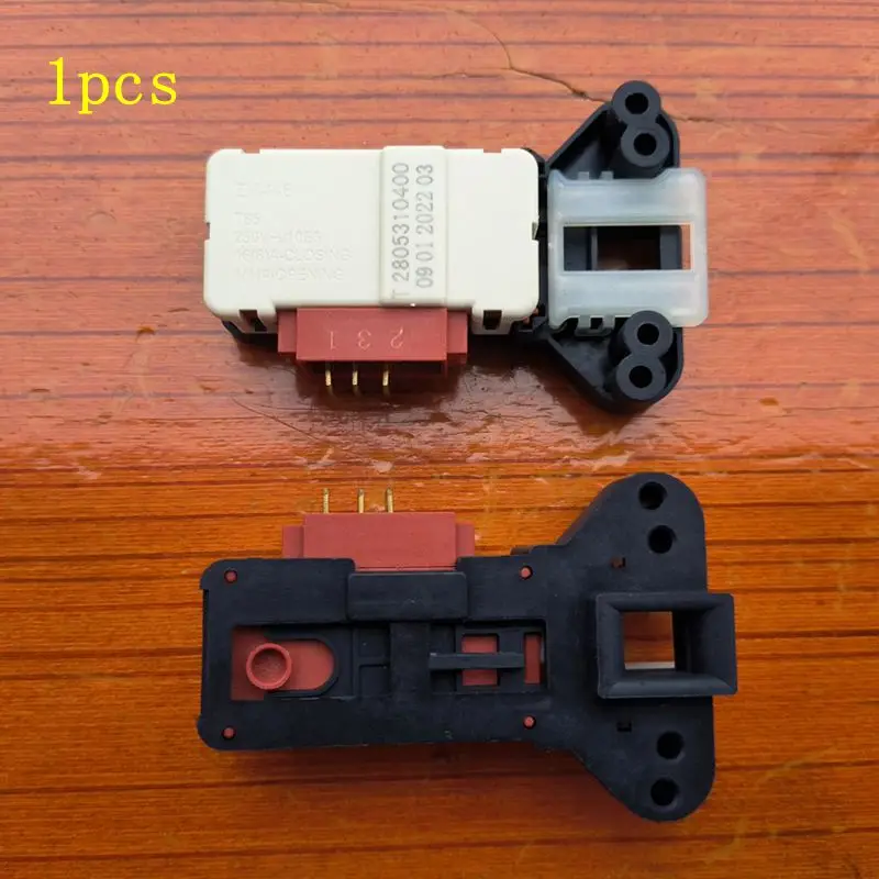 Fechadura eletrônica da porta do atraso da máquina de lavar ZV-446 T 2805310400   Adequado para conjunto de interruptor de bloqueio de máquina de lavar Beko TCL