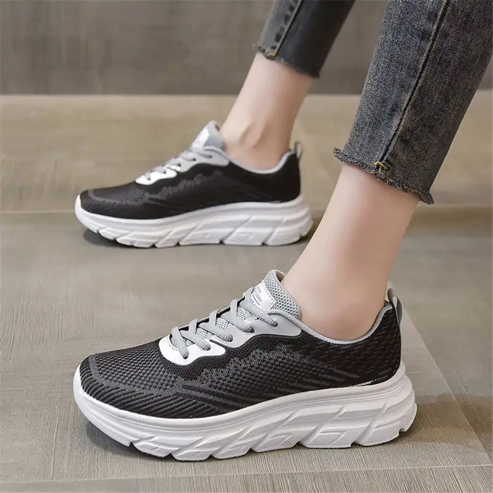 Canvas Nonslip Casual Women Shoes Flats Silver Women's Tennis Sneakers Size 45 Sport Tenise Fashion Beskets Loafer'lar