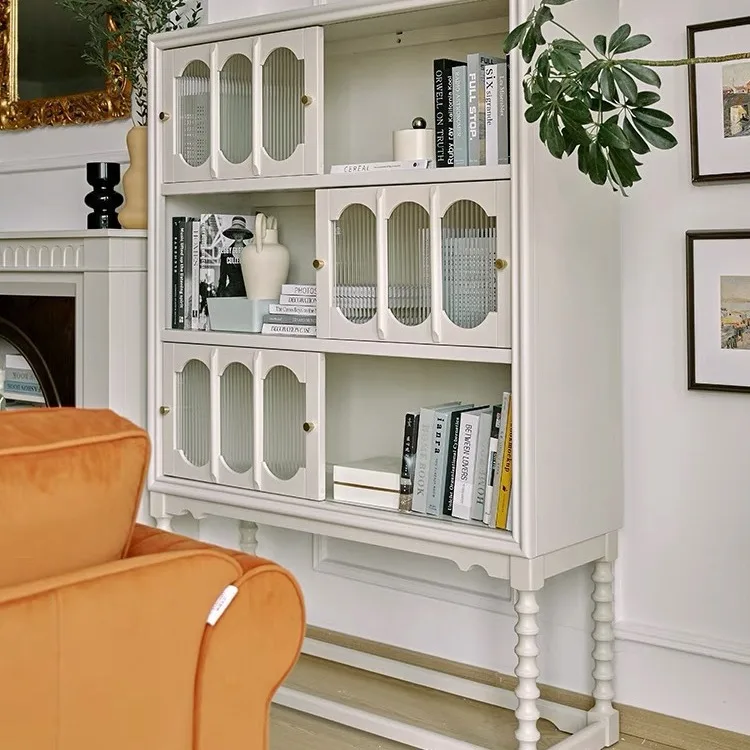 خزانة طويلة قديمة من الخشب الصلب الأمريكي، خزانة مشروبات لغرفة المعيشة، خزانة جانبية لتناول الطعام، خزانة تخزين كتب رئيسية في العصور الوسطى