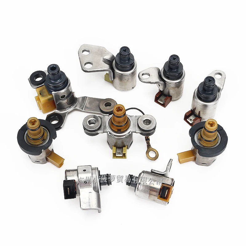 Hot Selling Original JF506E Transmission Solenoid Set 9 Piece Kit 09A 09B For VW BORA,GOLF/GTI,JETTA,SHARAN,SEAT