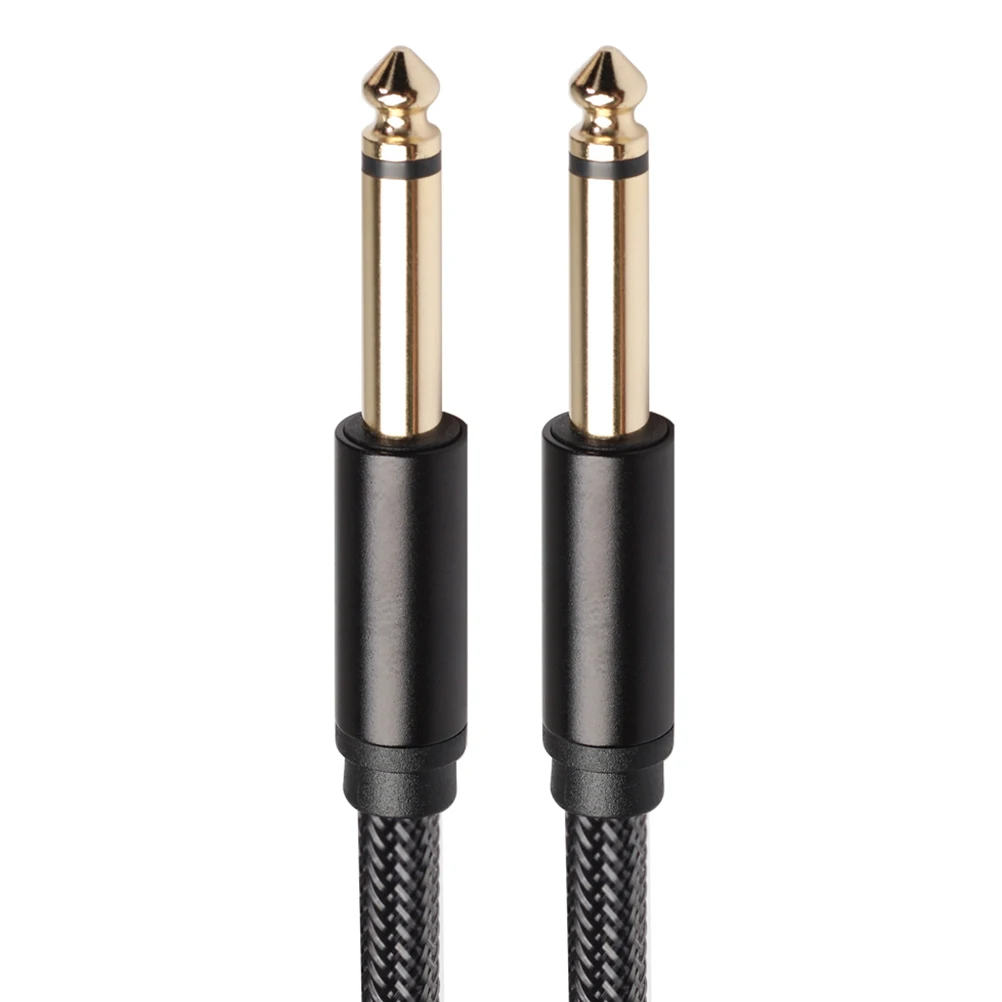 

Audio Signal Cable Noise Shielded Cable Bass Cable Guitar Audio Cable 6.35mm Audio Wire