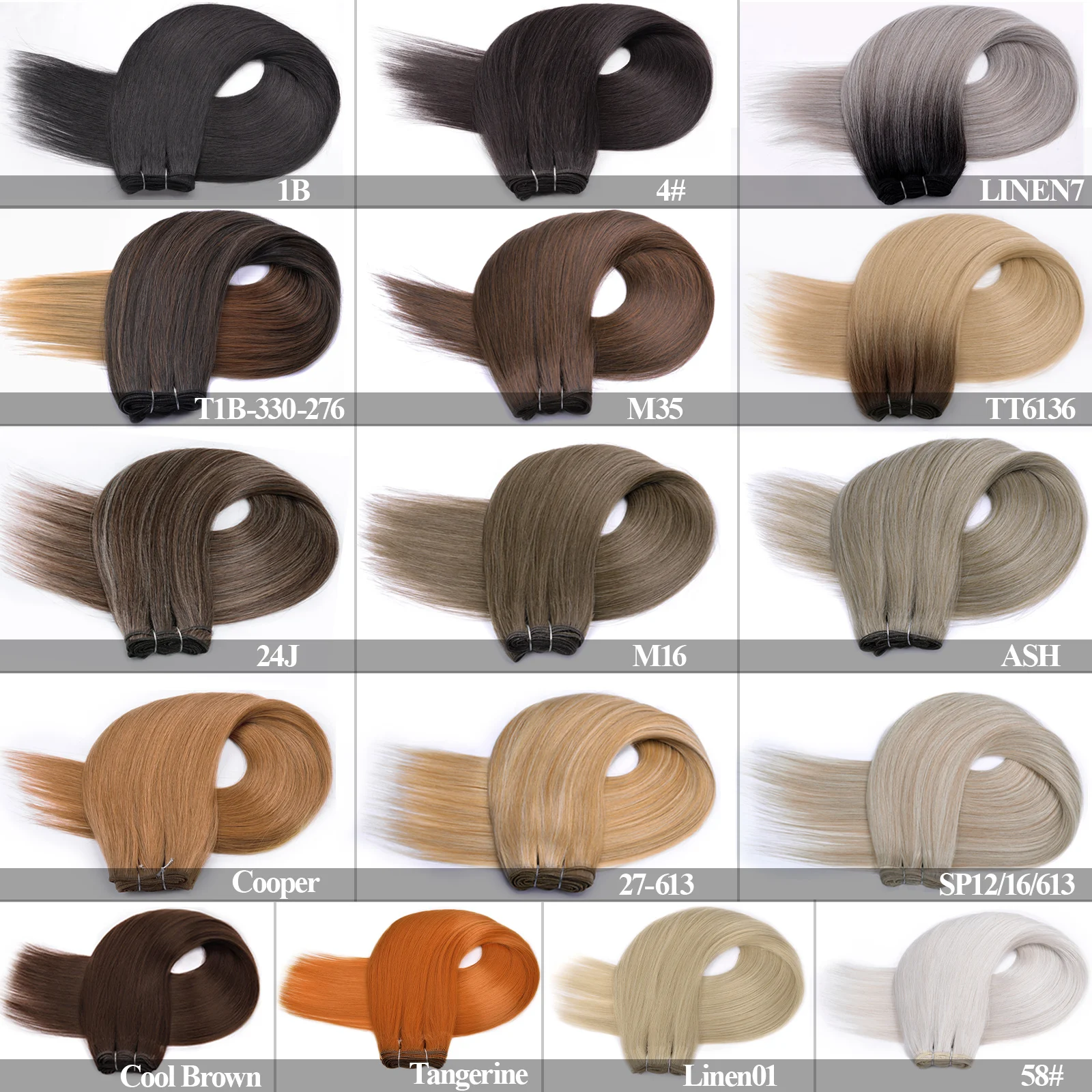 حيوي حزم من شعر مفرود 26 "الطبيعية لينة ألياف مقاومة للحرارة وصلات شعر من الألياف الاصطناعية بروتين مستقيم نسج الشعر النهاية